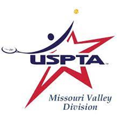 The USPTA Missouri Valley Division logo.