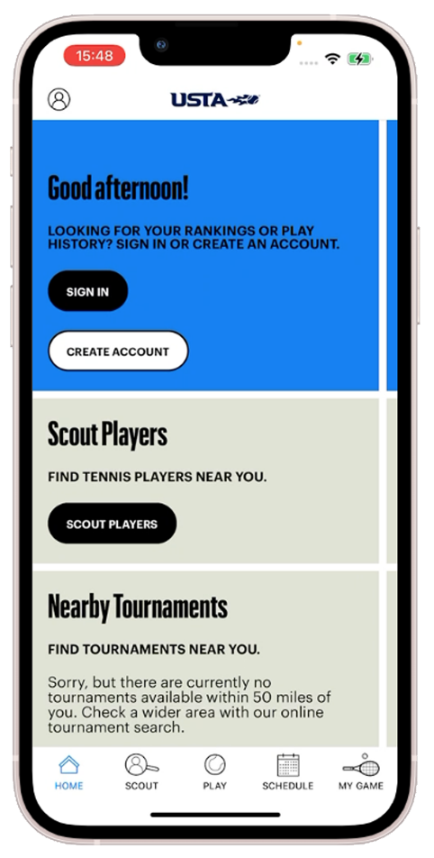 Tennis Link App